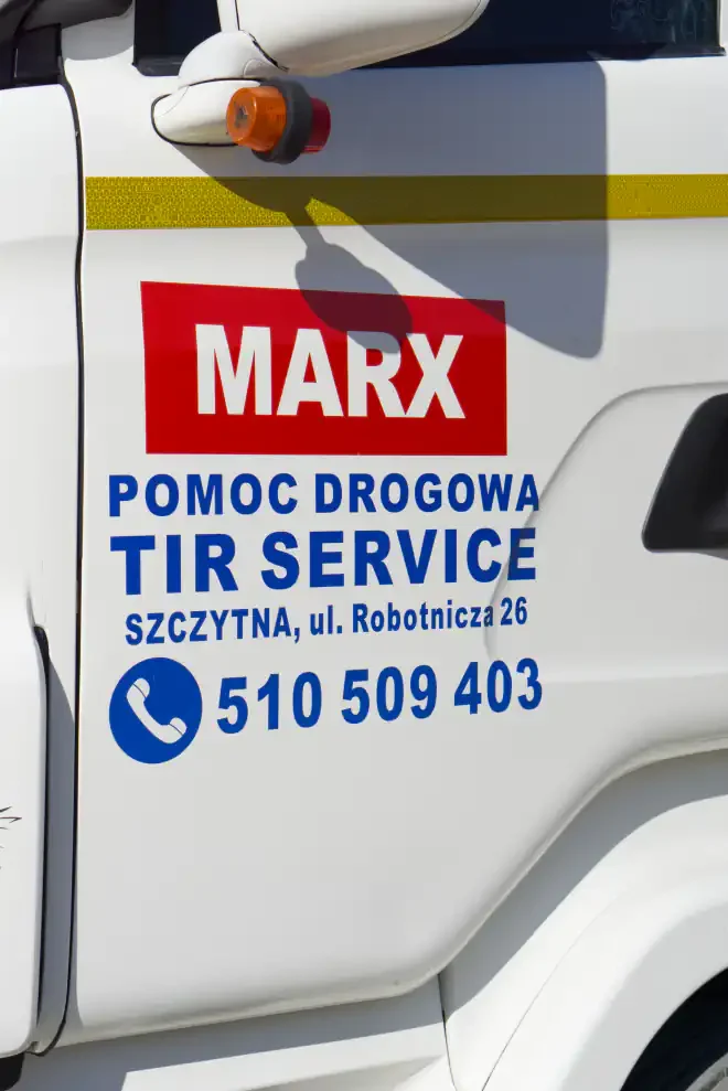 Transport niskopodwoziowy Marx serwis drzwi cięzar&oacute;wki